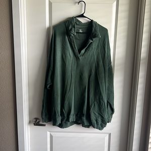 Aerie Green sweatshirt